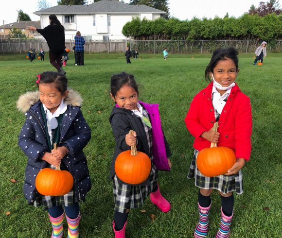 Kindergarten Pumpkin Patch Fun!  October 2020